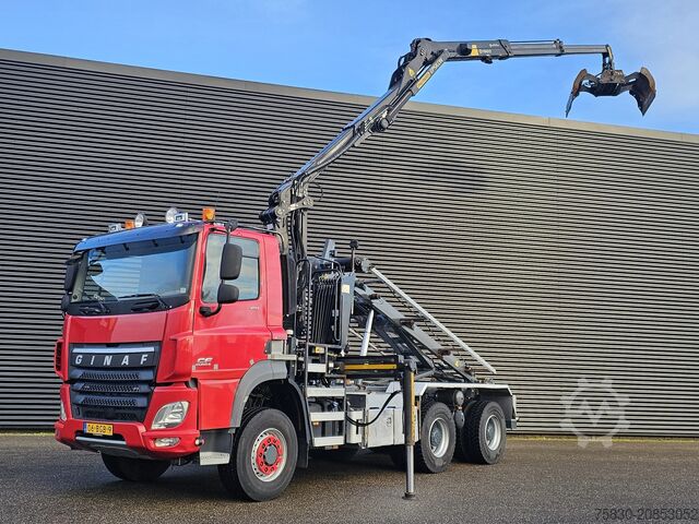 Sistema via cavo Ginaf CF 410 6x4 / 6x6 / PALFINGER Z KRAAN + NCH CONT...