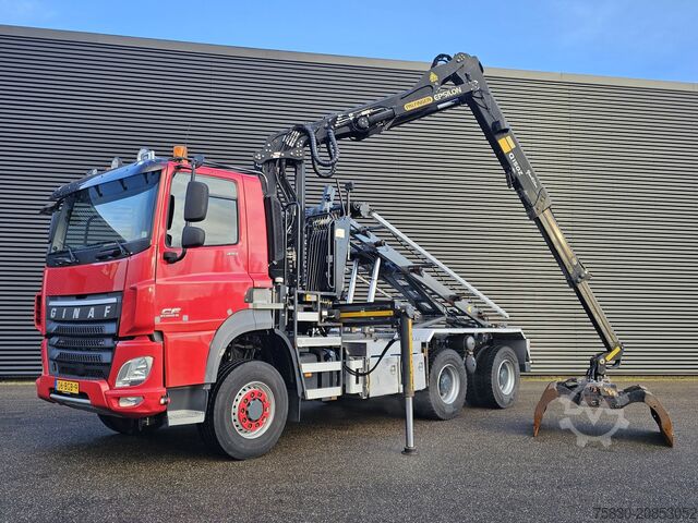 Sistema via cavo Ginaf CF 410 6x4 / 6x6 / PALFINGER Z KRAAN + NCH CONT...