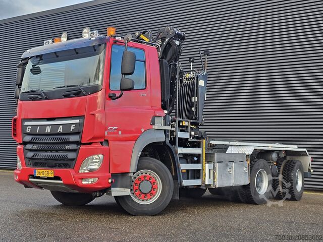 Sistema via cavo Ginaf CF 410 6x4 / 6x6 / PALFINGER Z KRAAN + NCH CONT...