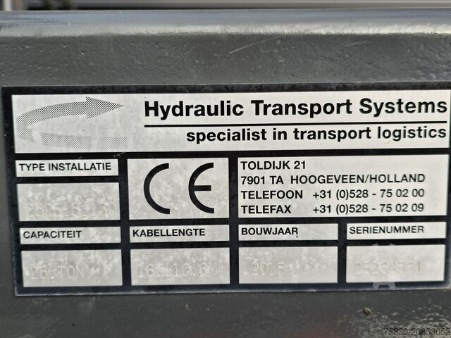 Kabelový systém Ginaf CF 410 / 6x4/6x6 / PALFINGER Z-KRAAN + NCH CONT...