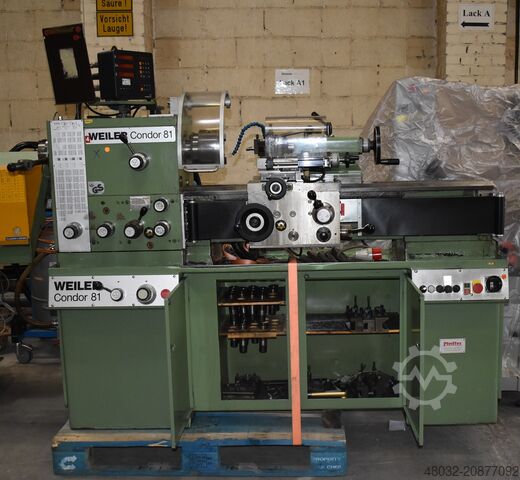CNC lathe Weiler Condor 81 Leit- und Zugspindeldrehmasch