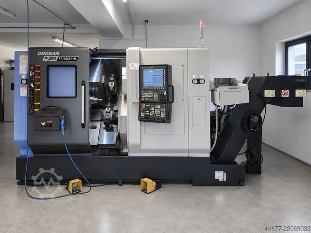 CNC turning and milling center DOOSAN TT1300SYYB