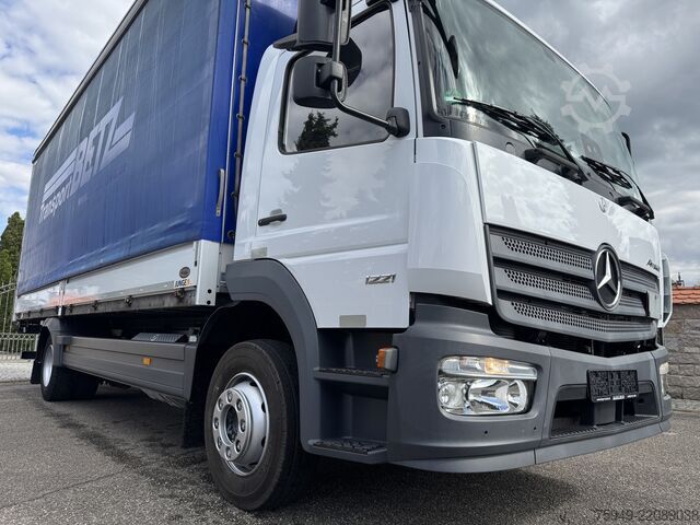 Atego 1221 L tail lift 1.5t, Edscha sliding roof, air conditioning Mercedes-Benz Atego 1221 L Pr/Pl., LBW 1,5to. , Klima