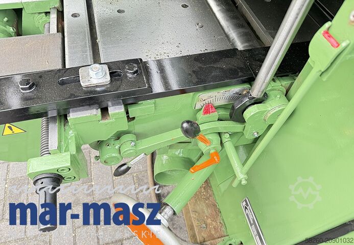 Széles, négyoldalas gyalu KUPFERMUHLE 60 na 6 głowic do mokrego drewna