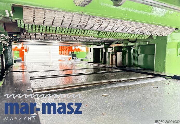 Széles, négyoldalas gyalu KUPFERMUHLE 60 na 6 głowic do mokrego drewna