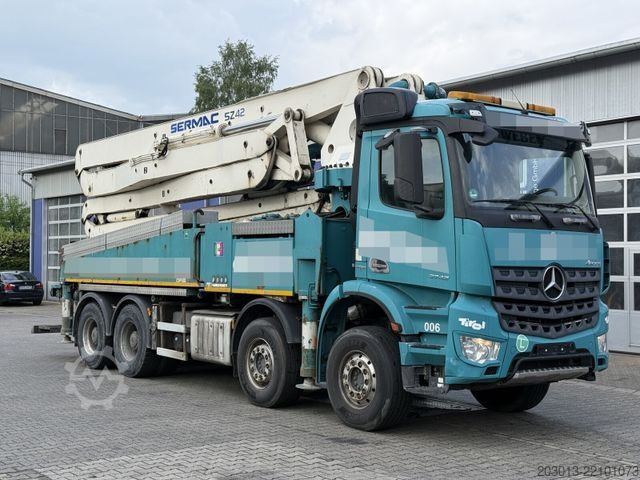 Betonpumpebil MERCEDES-BENZ AROCS 3742 8x4 Euro 6 Sermac 5Z42
