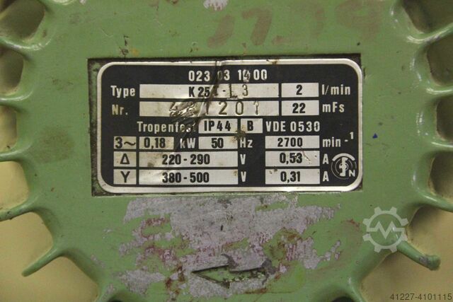 Dykpumpe Lukra-Pumpen K25T-L3