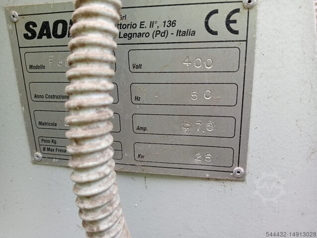 Wood chipper SAOM F350-2