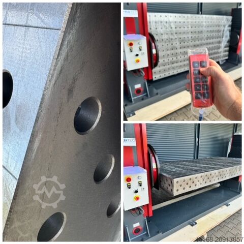 Stół spawalniczy, stół obrotowy, pozycjoner Protec Schweisstisch HDL 1500