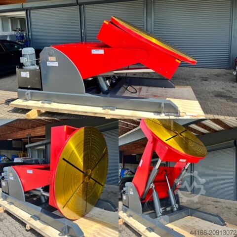 Placa giratoria de soldadura,Placa giratoria,Posicionador Protec 3 Achs Positionierer 10 To KT 10000 HV