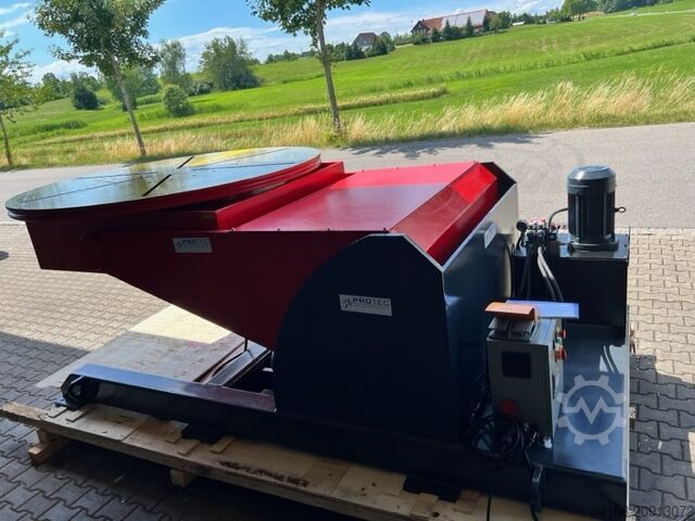 Placa giratoria de soldadura,Placa giratoria,Posicionador Protec 3 Achs Positionierer 10 To KT 10000 HV