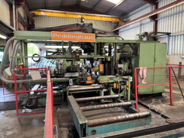 CNC fűrész-fúró gépsor PEDDINGHAUS TDK 1000 /9 - MEBA 1020 DGP