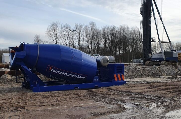 Betoneira 9m3 stationaire betonmixer 4Rent