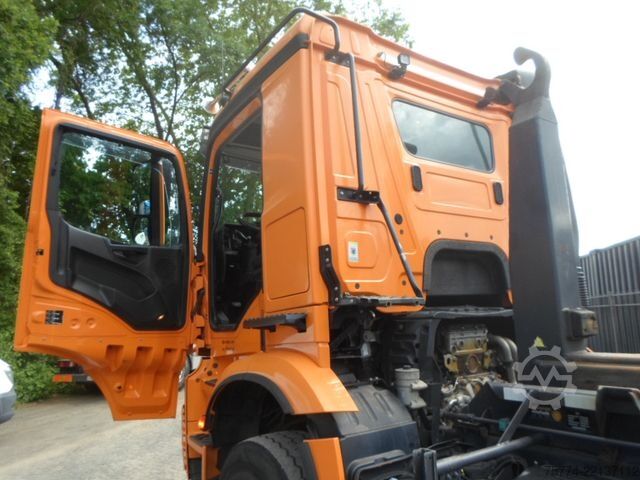 Haakarm vrachtwagen MERCEDES-BENZ 3353/6x4/ABROLLER/ WINTERAUSRÜSTUNG !!