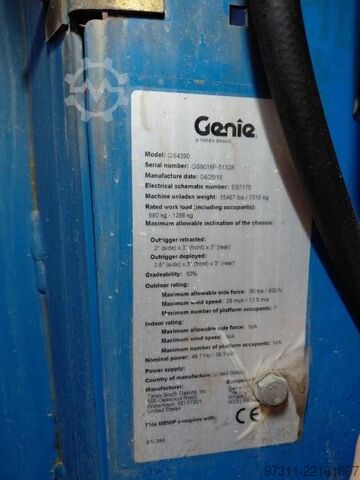 Schaarlift Genie GS-4390 RT