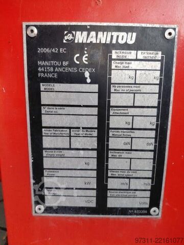Gelenkteleskoparbeitsbühne Manitou 170AETJ L BI