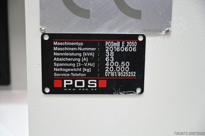 Centro de mecanizado vertical POS Posmill E 2050