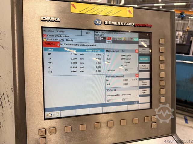 Κέντρο κατεργασίας CNC τόρνου και φρεζαρίσματος DMG GILDEMEISTER TWIN 102