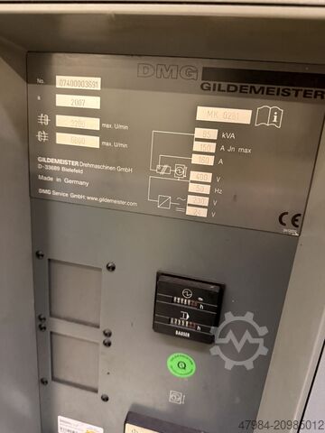 Κέντρο κατεργασίας CNC τόρνου και φρεζαρίσματος DMG GILDEMEISTER TWIN 102