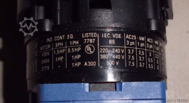Commutateur de charge de commande, 6 pièces Kraus Naimer CG8 D-V226-602 FS1