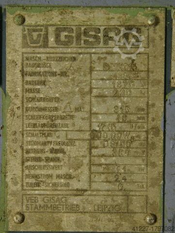 Dobbelt slibeblok GISAG SE2X315