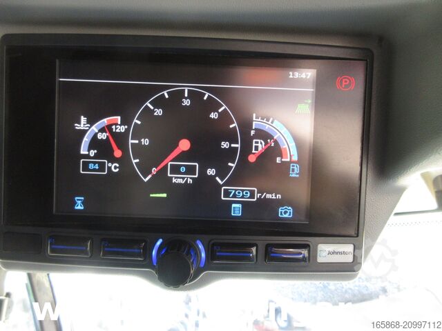 Yol süpürme aracı Johnston CN401 Bucher 5006 Kehrmaschine Euro 6