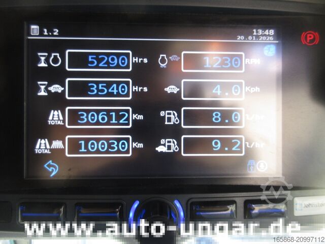 Yol süpürme aracı Johnston CN401 Bucher 5006 Kehrmaschine Euro 6