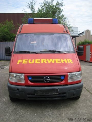 Autre OPEL Movano 2,8 DTI Feuerwehr MTW MTF 9-Sitzer *AHK*
