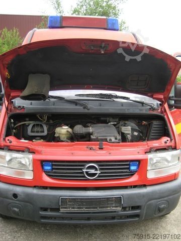 Autre OPEL Movano 2,8 DTI Feuerwehr MTW MTF 9-Sitzer *AHK*