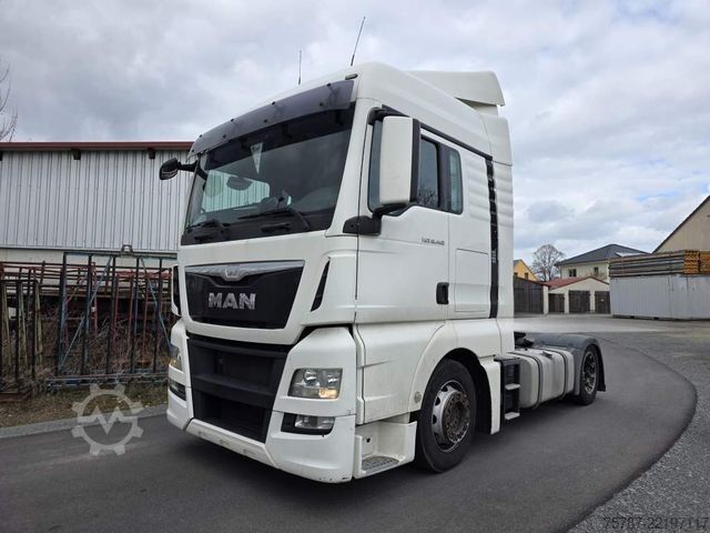Cabeza tractora de gran volumen MAN 18.400 TGX LL , ZF Intarder, Doppeltank, Euro 6