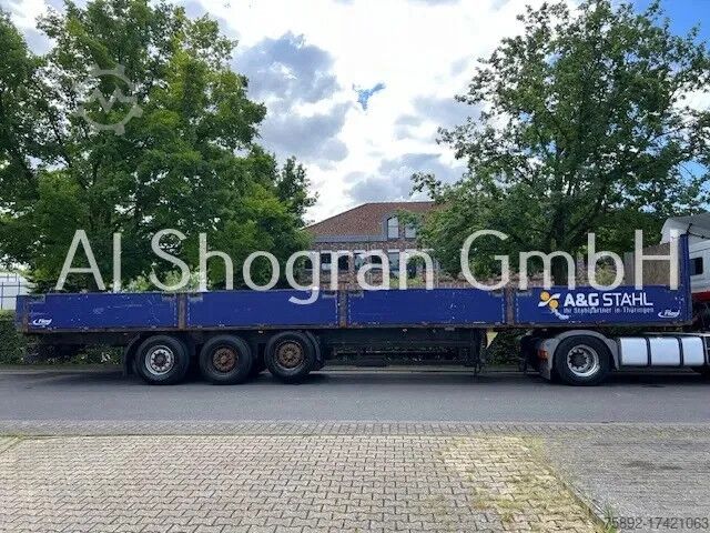 Laadplatform Fliegl BPW/Lenk + Liftachse /Verlängerbar