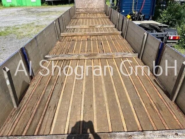 Laadplatform Fliegl BPW/Lenk + Liftachse /Verlängerbar