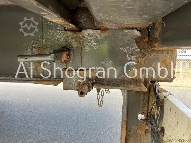 Laadplatform Fliegl BPW/Lenk + Liftachse /Verlängerbar