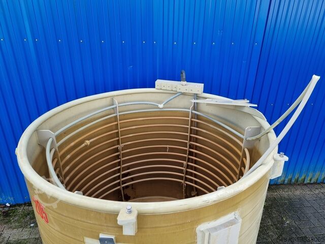 Tanque contenedor de plástico