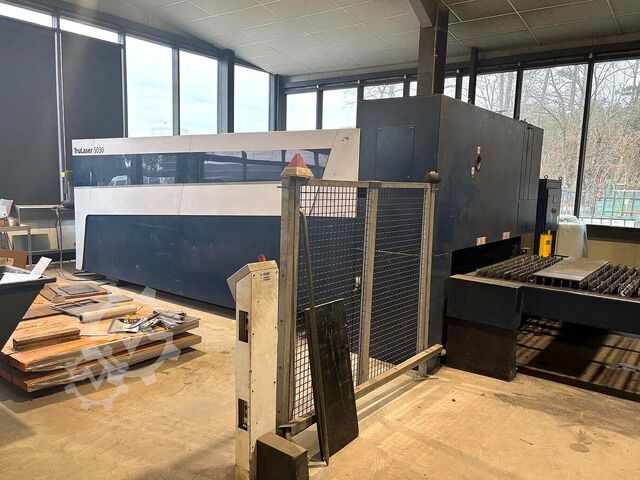 Laser cutting machine TRUMPF TruLaser 5030 3kW Fiber (Anzahlung)