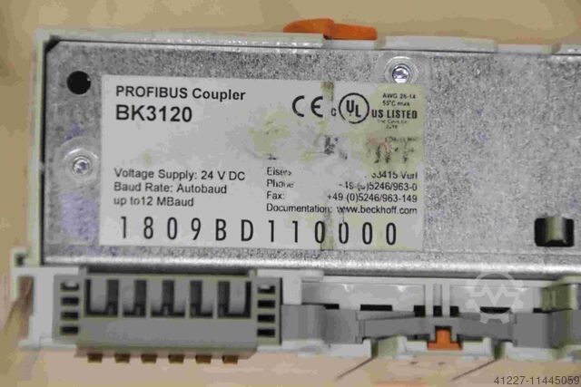 Buszcsatlakozó Beckhoff BK3120