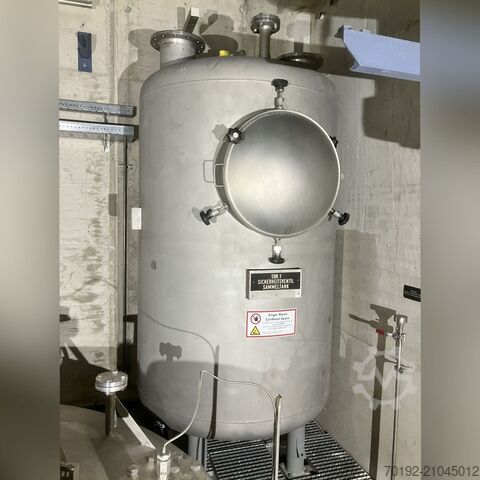 Recipiente de pressão de 2750 litros em V4A BERTSCH 9863