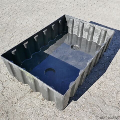 200 litros de cubas abertas em HD-PE (22 unidades; preço total) asecos 9858