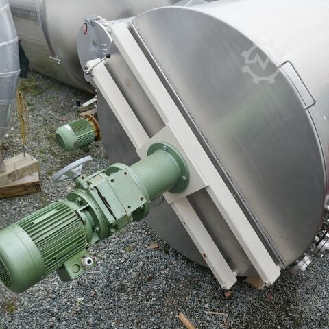 Tanque misturador de 2000 litros em aço inoxidável V2A com agitador de hélice SCHNEIDER AG 9842