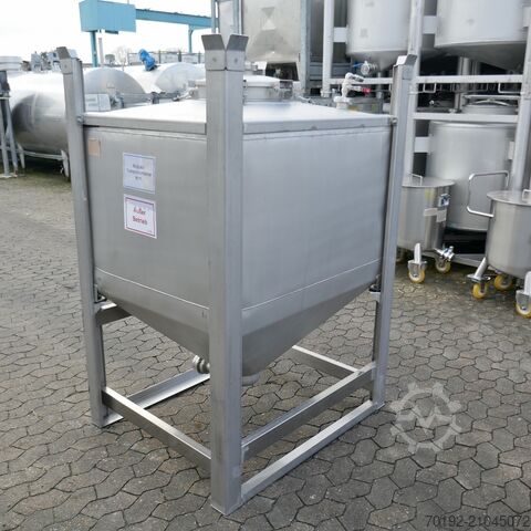 Contentor de 1000 litros em V4A  9838