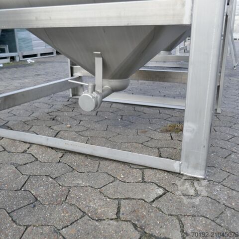 Contentor de 1000 litros em V4A  9838