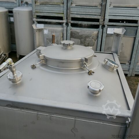 Contentor de 1000 litros em V4A  9838