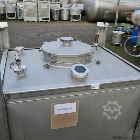 Contentor de 1000 litros em V4A  9838