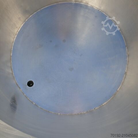 Contentor móvel de 350 litros em V2A sobre rodas  9811