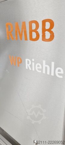 Machine voor het aanbrengen van loog Riehle RMBB