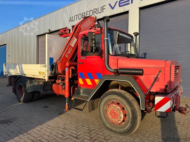 Kranbil Iveco 170-23 **4X4-ONLY 56000KM-BELGIAN TRUCK**