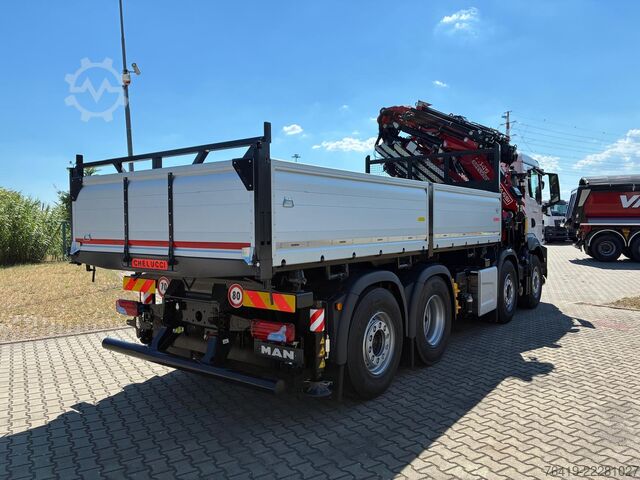 Lastbilmonteret kran MAN TGS 35.480 BL CH 8X2-6 20525-183