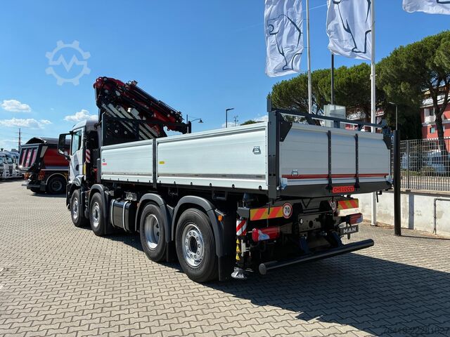 Lastbilmonteret kran MAN TGS 35.480 BL CH 8X2-6 20525-183