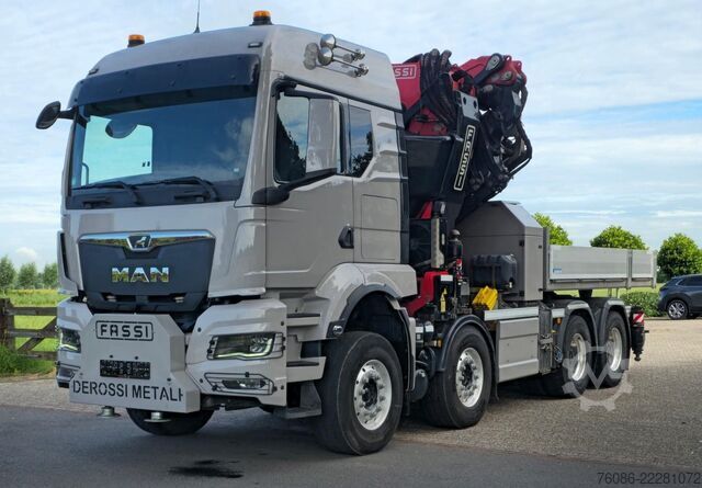 Standard-SZM MAN TGS 37/510 8x4 FASSI 115tm KRAAN/ FYJIB/LIER/ T...