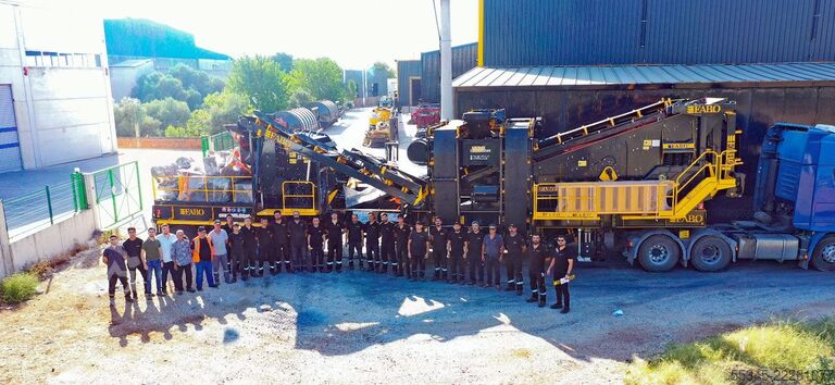 Breekinstallatie/mobiele breekinstallatie FABO Mobile Crushing Plant Mobile Impact Crusher MDMK-03